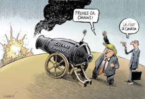 Carte des puissances internationales